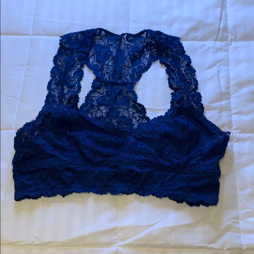 Navy blue bralette